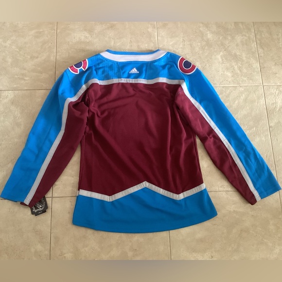 NWT Adidas Men’s Colorado Avalanche Hockey Jersey, Size Medium - Picture 7 of 7